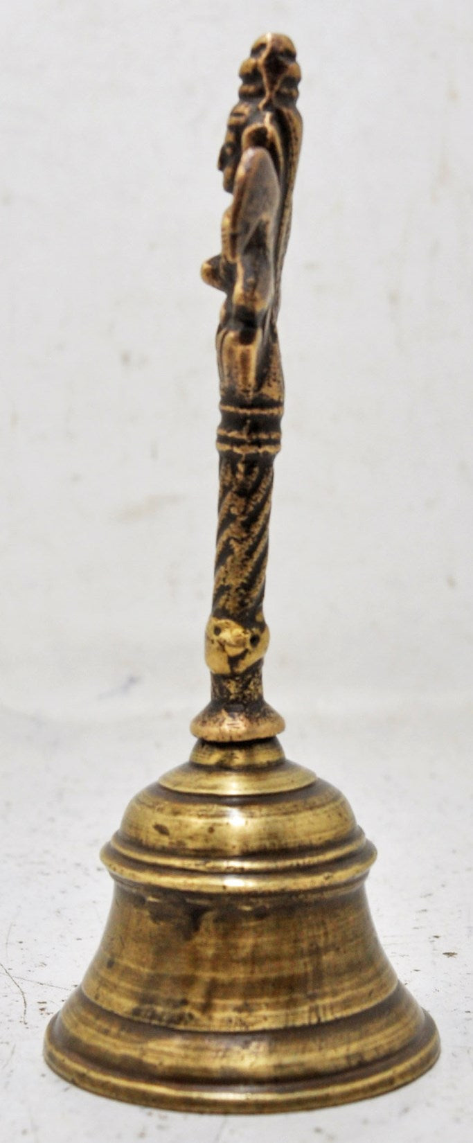 Antique Brass Garuda Temple Aarti Bell Original Old Hand Crafted Engraved