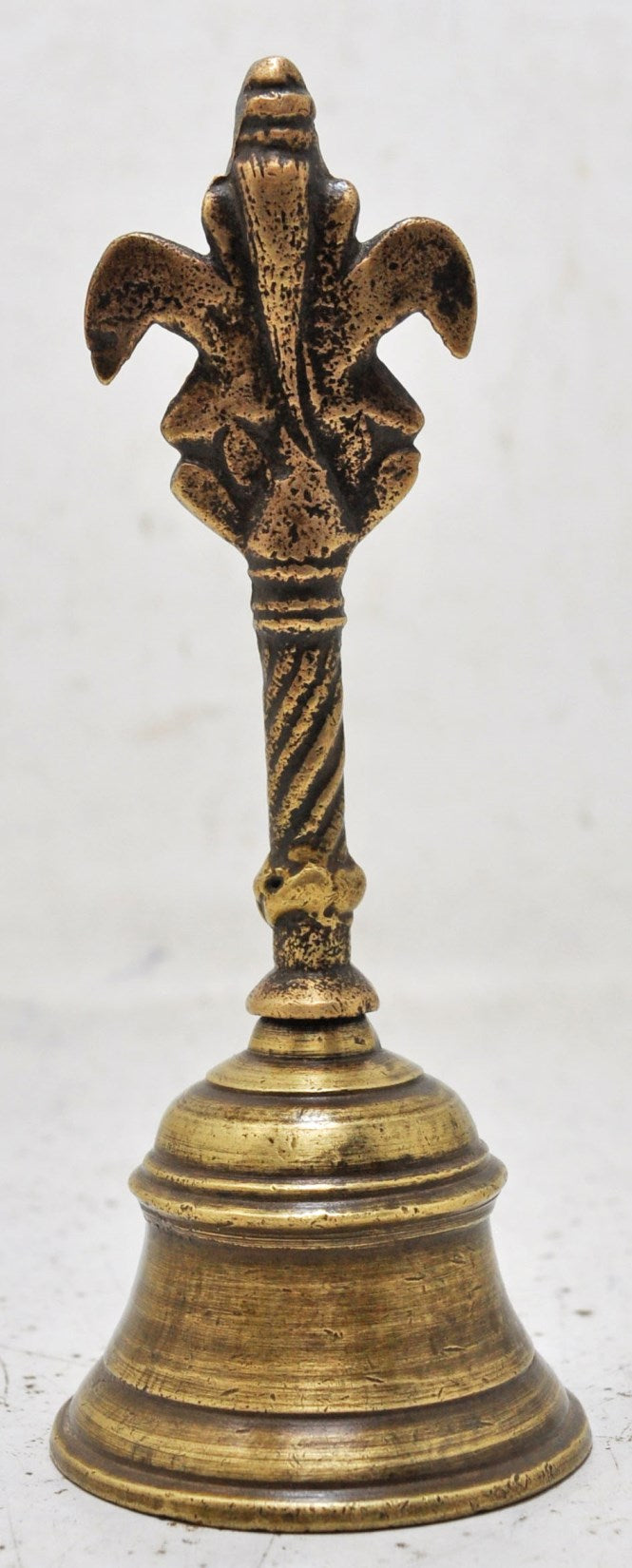 Antique Brass Garuda Temple Aarti Bell Original Old Hand Crafted Engraved