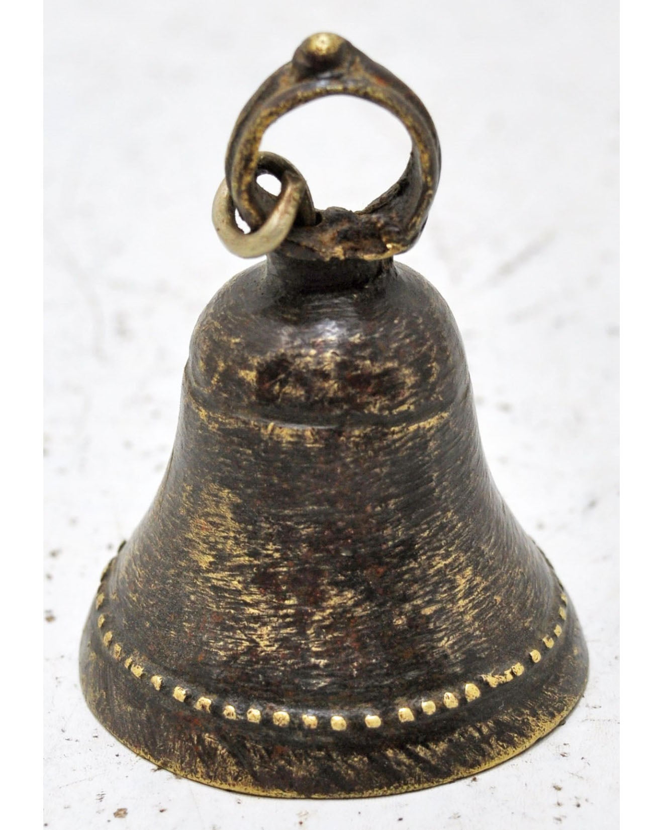 Antique Brass Animals Hanging Cow Bell Original Old Hand Crafted