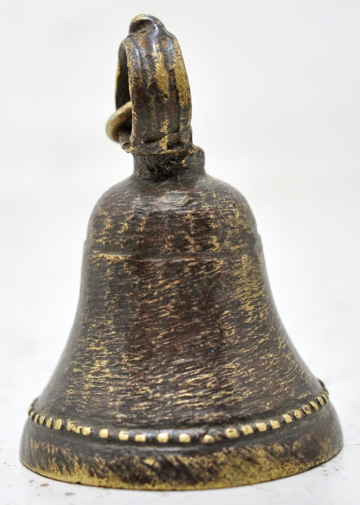 Antique Brass Animals Hanging Cow Bell Original Old Hand Crafted