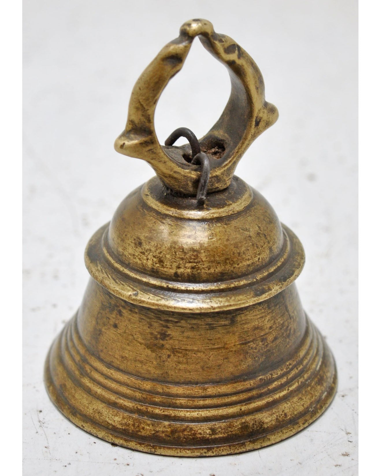 Antique Brass Animals Hanging Cow Bell Original Old Hand Crafted