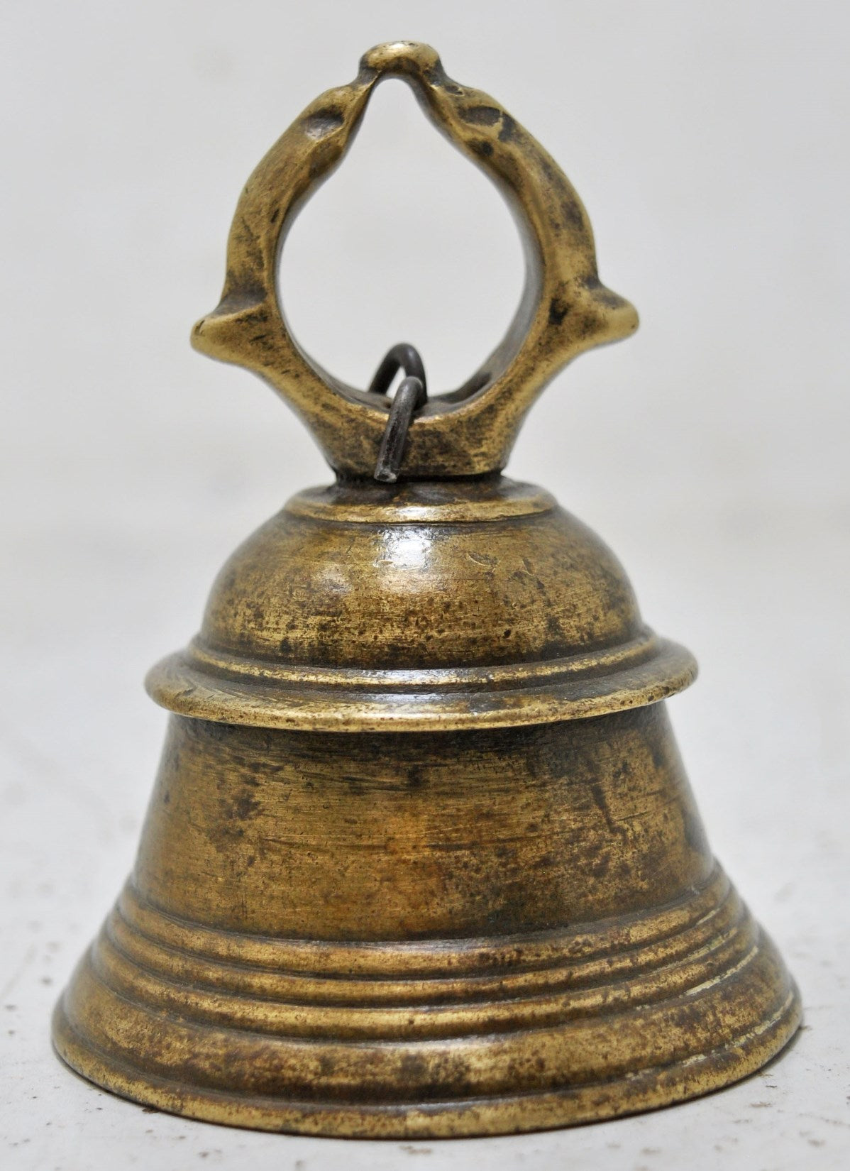 Antique Brass Animals Hanging Cow Bell Original Old Hand Crafted