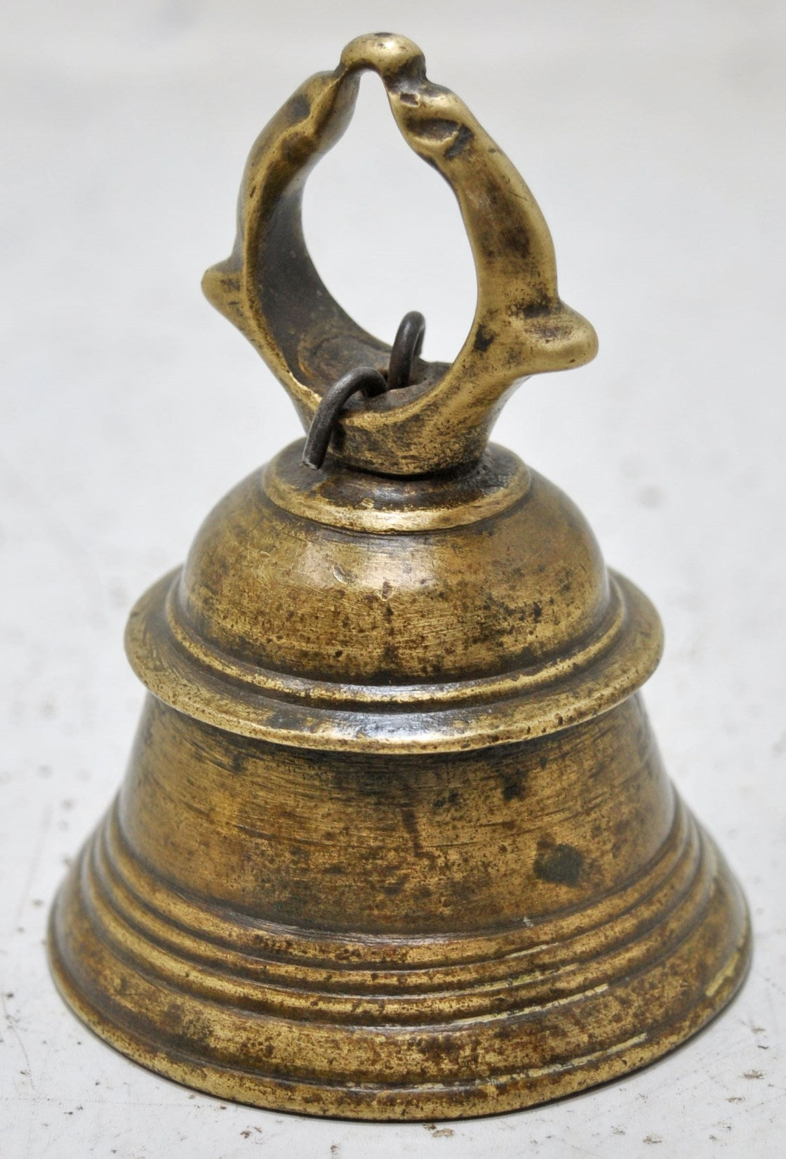 Antique Brass Animals Hanging Cow Bell Original Old Hand Crafted