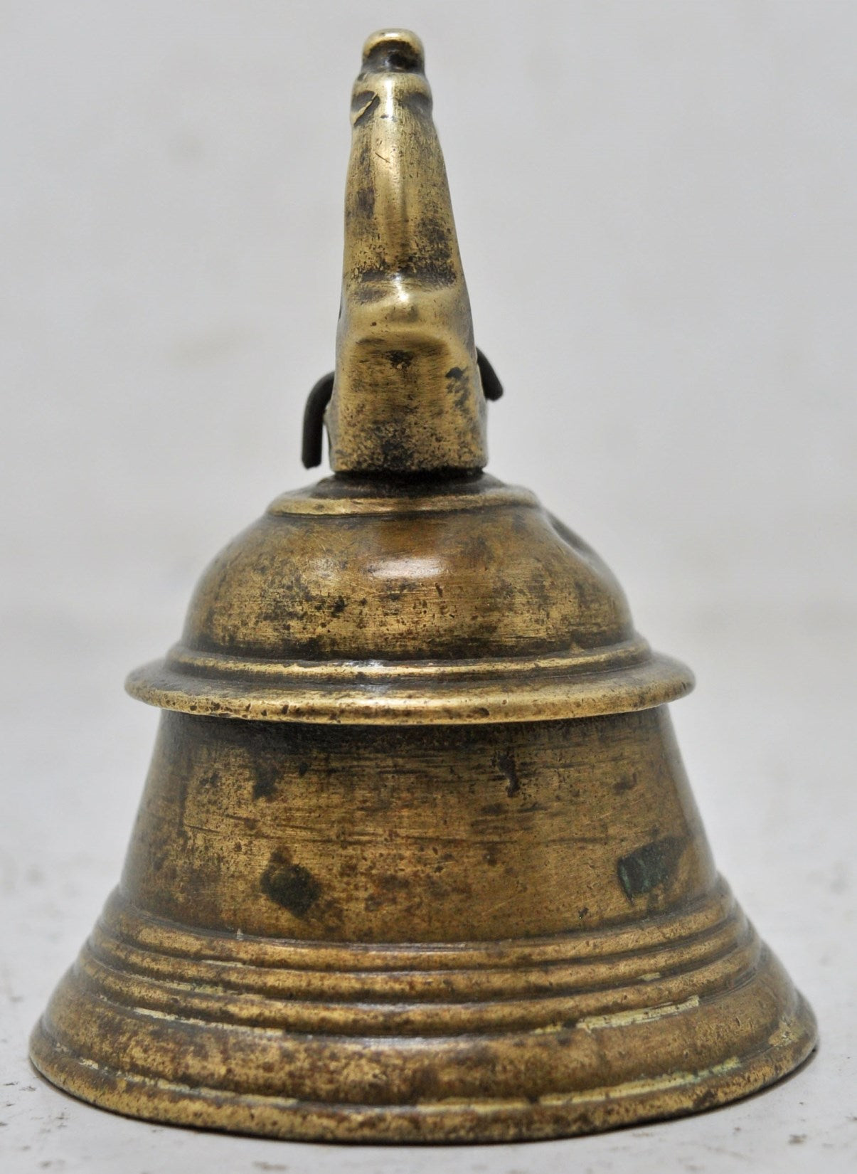 Antique Brass Animals Hanging Cow Bell Original Old Hand Crafted