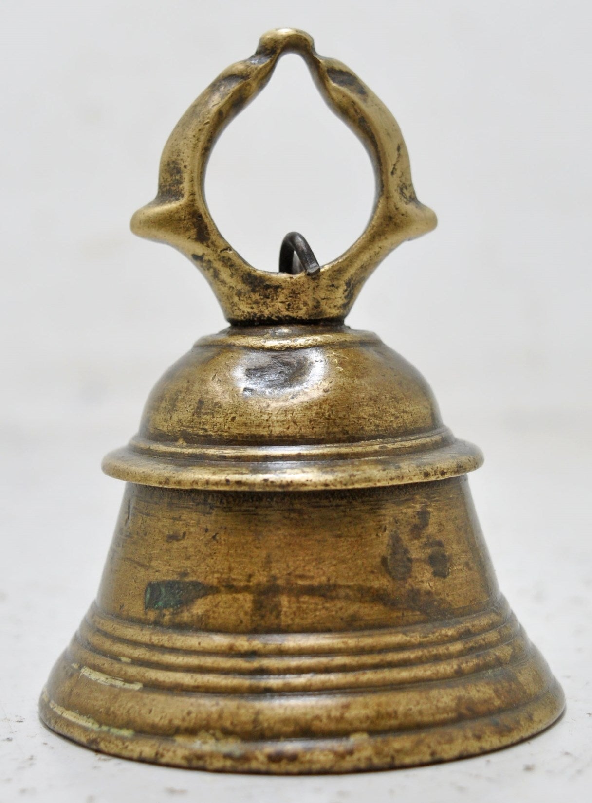 Antique Brass Animals Hanging Cow Bell Original Old Hand Crafted