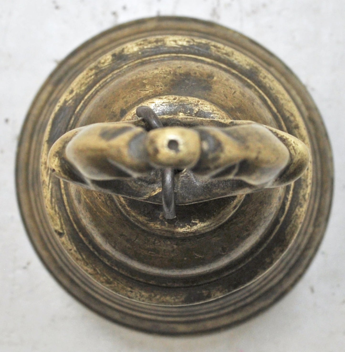 Antique Brass Animals Hanging Cow Bell Original Old Hand Crafted