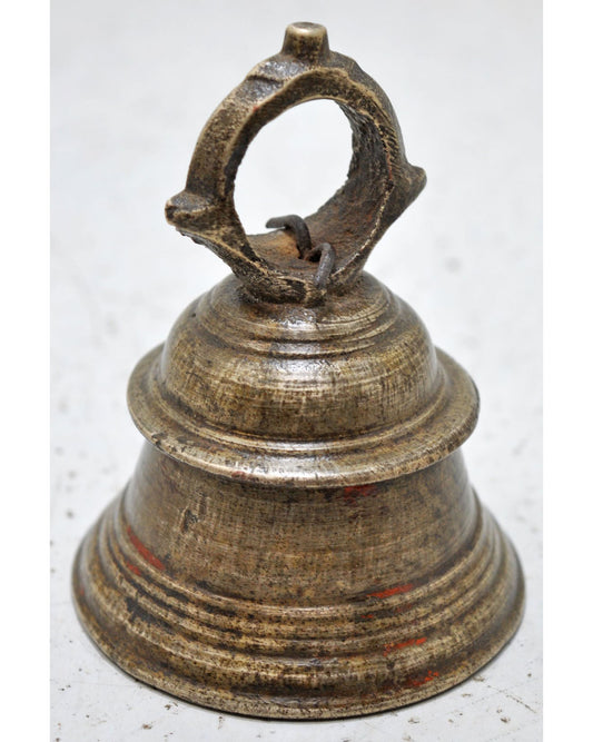 Antique Brass Animals Hanging Cow Bell Original Old Hand Crafted