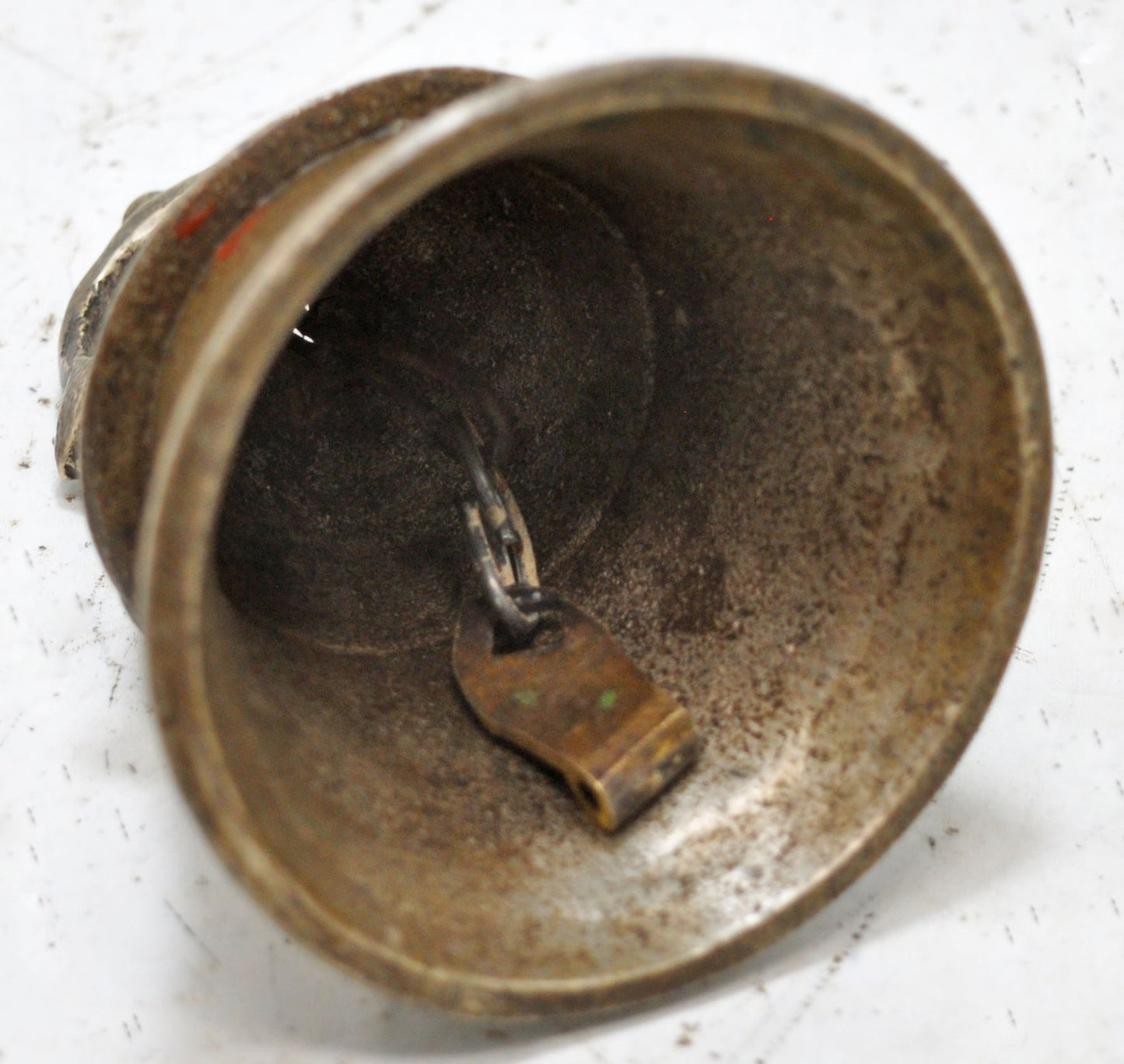 Antique Brass Animals Hanging Cow Bell Original Old Hand Crafted