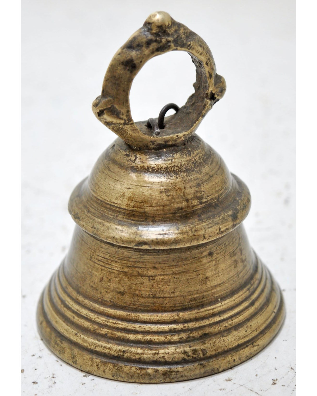 Antique Brass Animals Hanging Cow Bell Original Old Hand Crafted