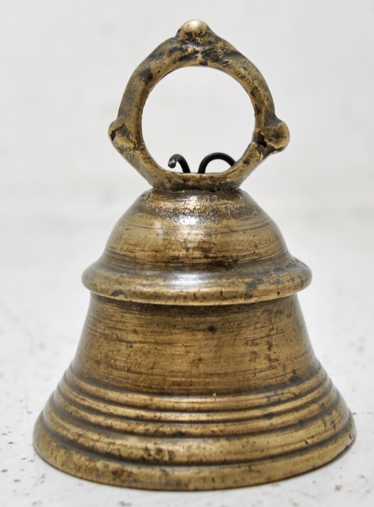 Antique Brass Animals Hanging Cow Bell Original Old Hand Crafted
