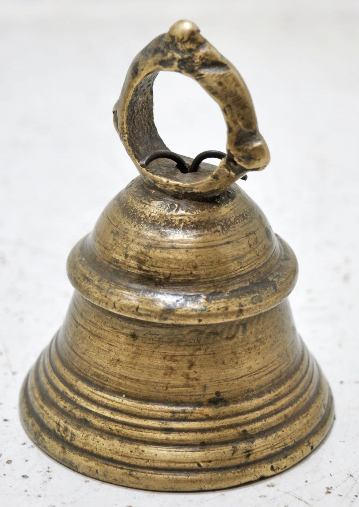 Antique Brass Animals Hanging Cow Bell Original Old Hand Crafted