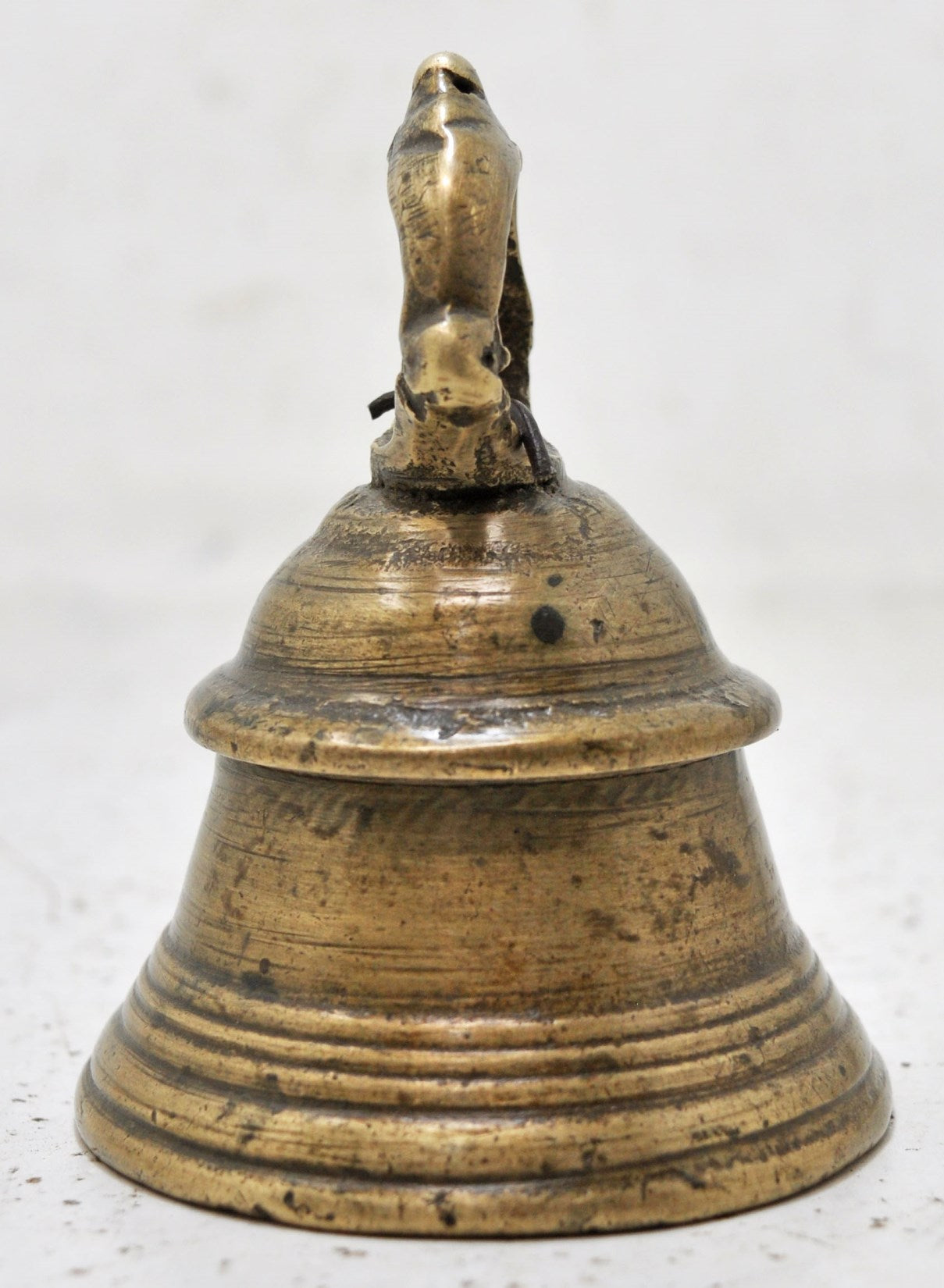 Antique Brass Animals Hanging Cow Bell Original Old Hand Crafted