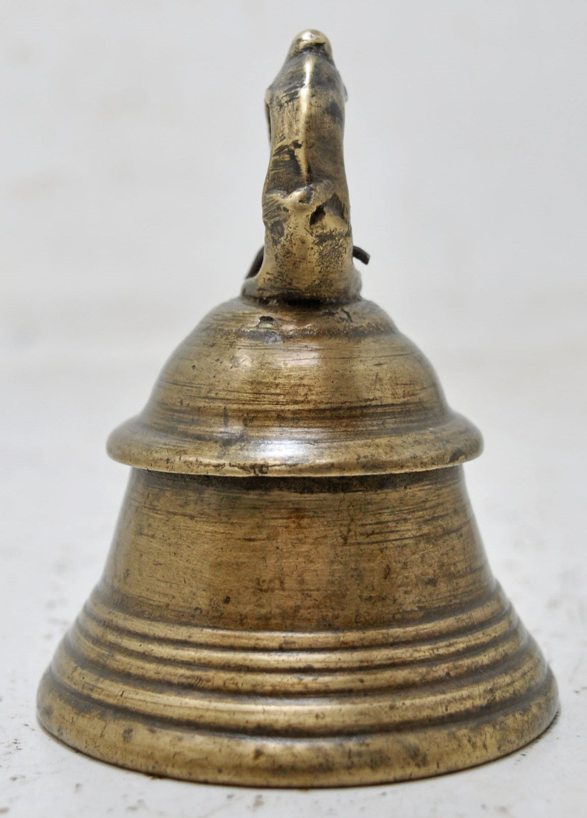 Antique Brass Animals Hanging Cow Bell Original Old Hand Crafted