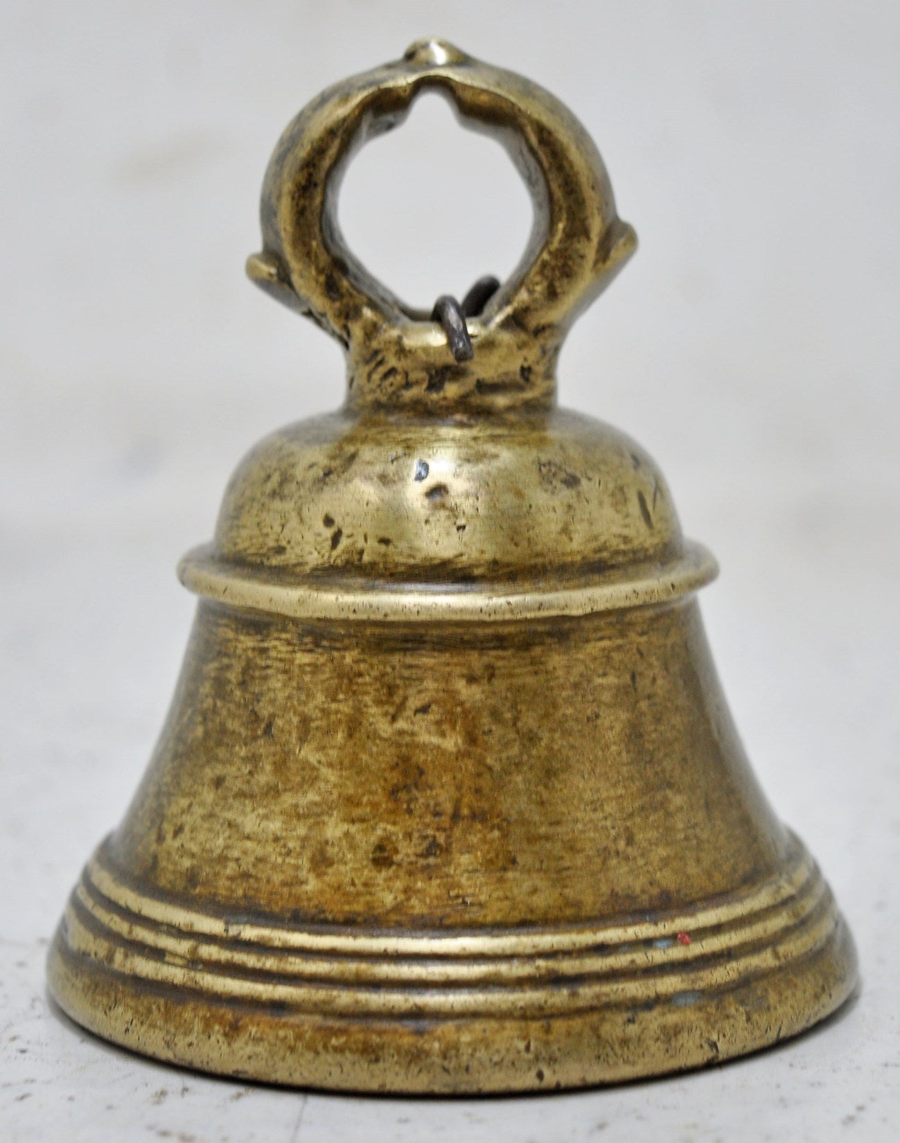 Antique Brass Animals Hanging Cow Bell Original Old Hand Crafted