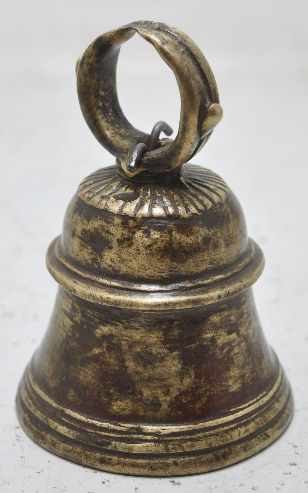 Antique Brass Animals Hanging Cow Bell Original Old Hand Crafted