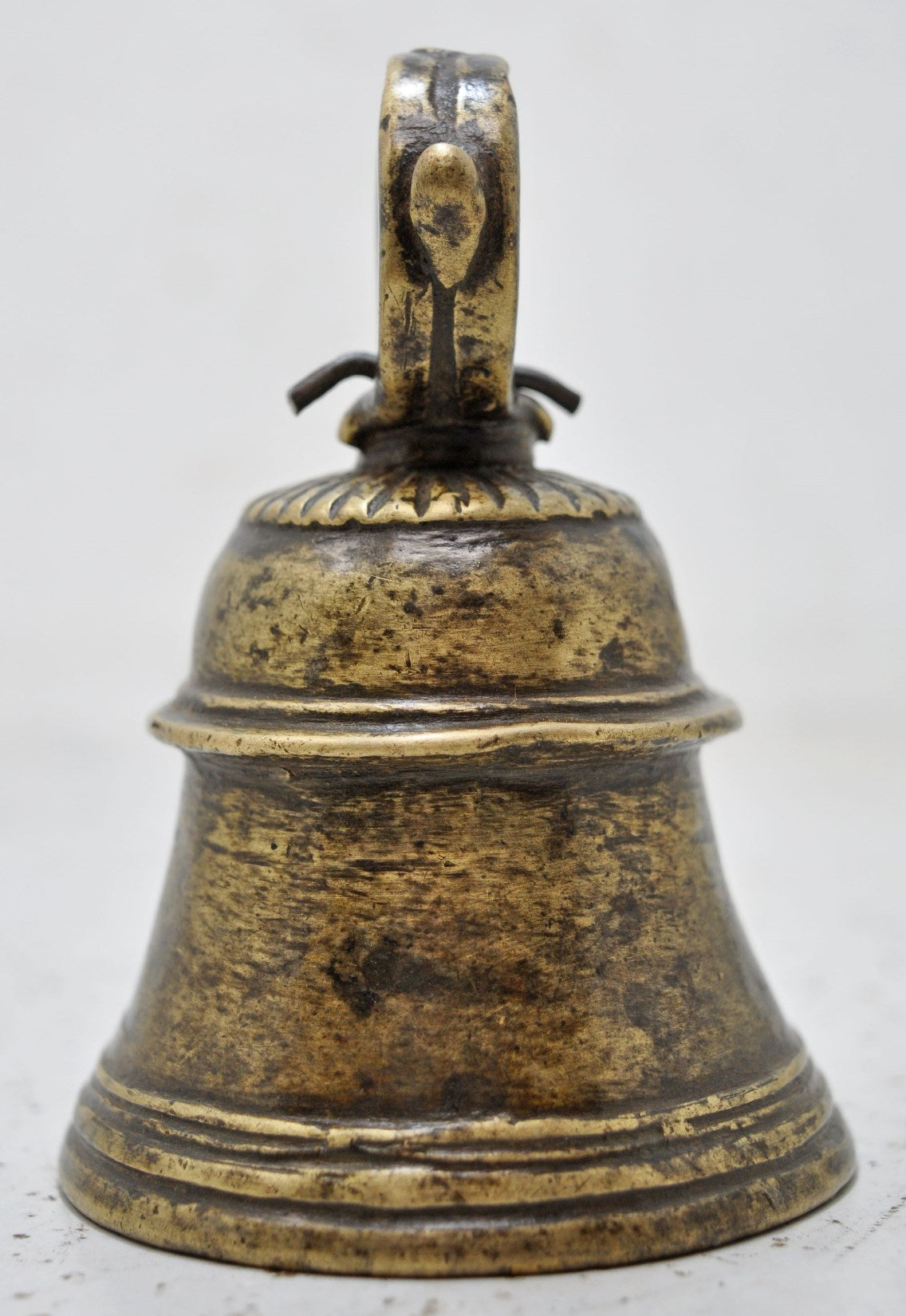 Antique Brass Animals Hanging Cow Bell Original Old Hand Crafted