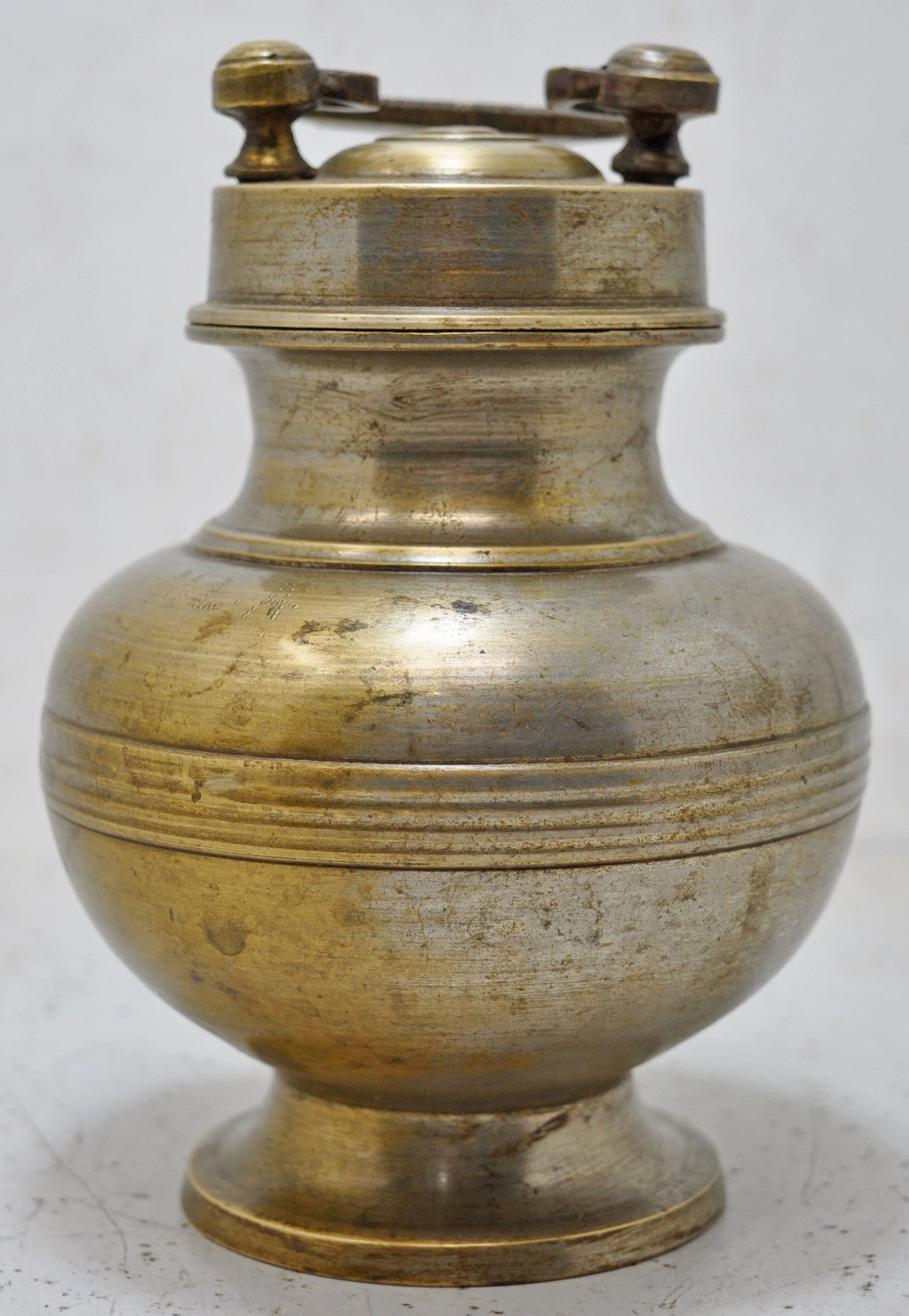 Antique Brass Kamandal Holy Mans Water Pot Original Old Hand Crafted