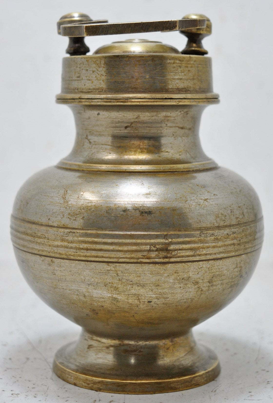 Antique Brass Kamandal Holy Mans Water Pot Original Old Hand Crafted