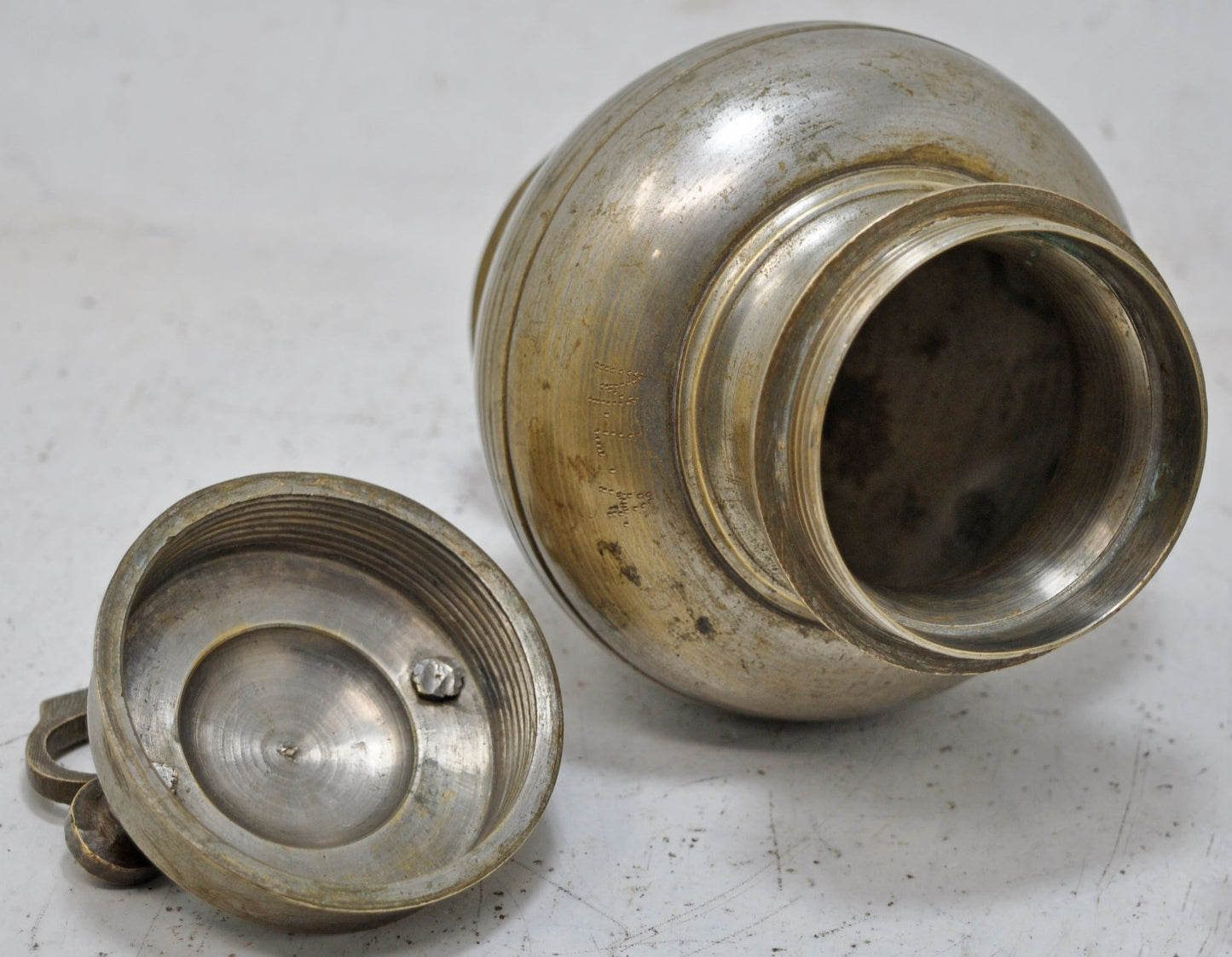 Antique Brass Kamandal Holy Mans Water Pot Original Old Hand Crafted