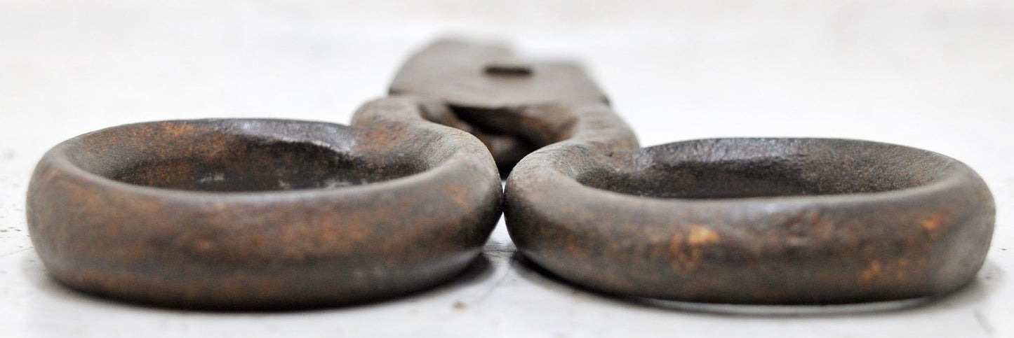 Antique Iron Long Tailors Scissors Original Old Hand Crafted