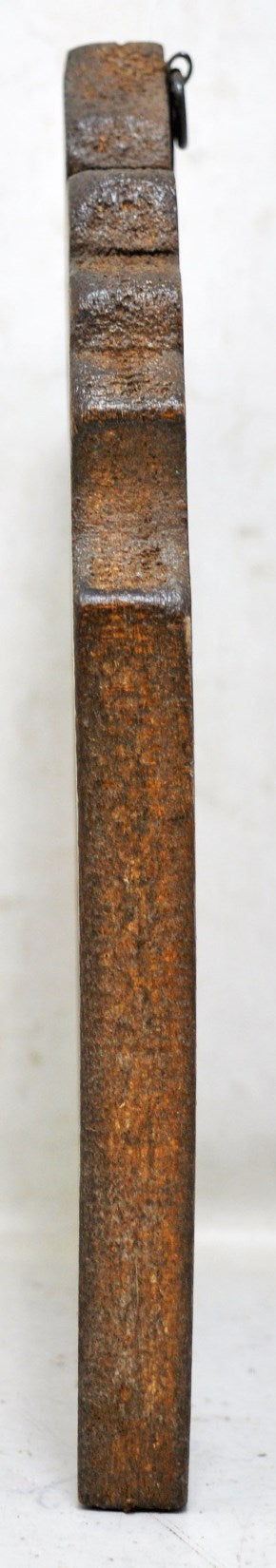 Salvage Reclaimed Wood Wall Décor Arch Shaped Mirror Frame Rustic Polychrome