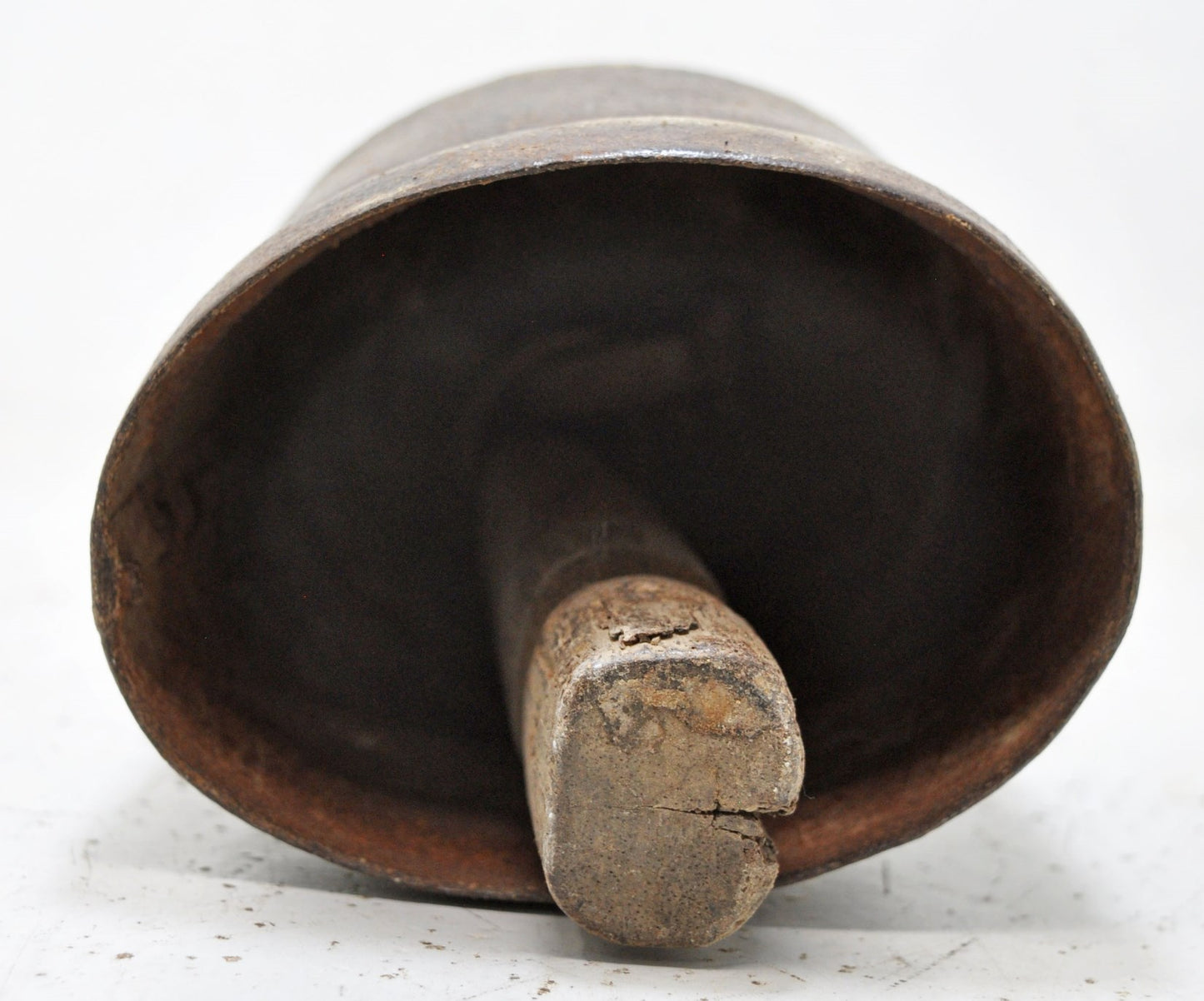 Antique Iron Animals Cow Bell Original Old Hand Crafted