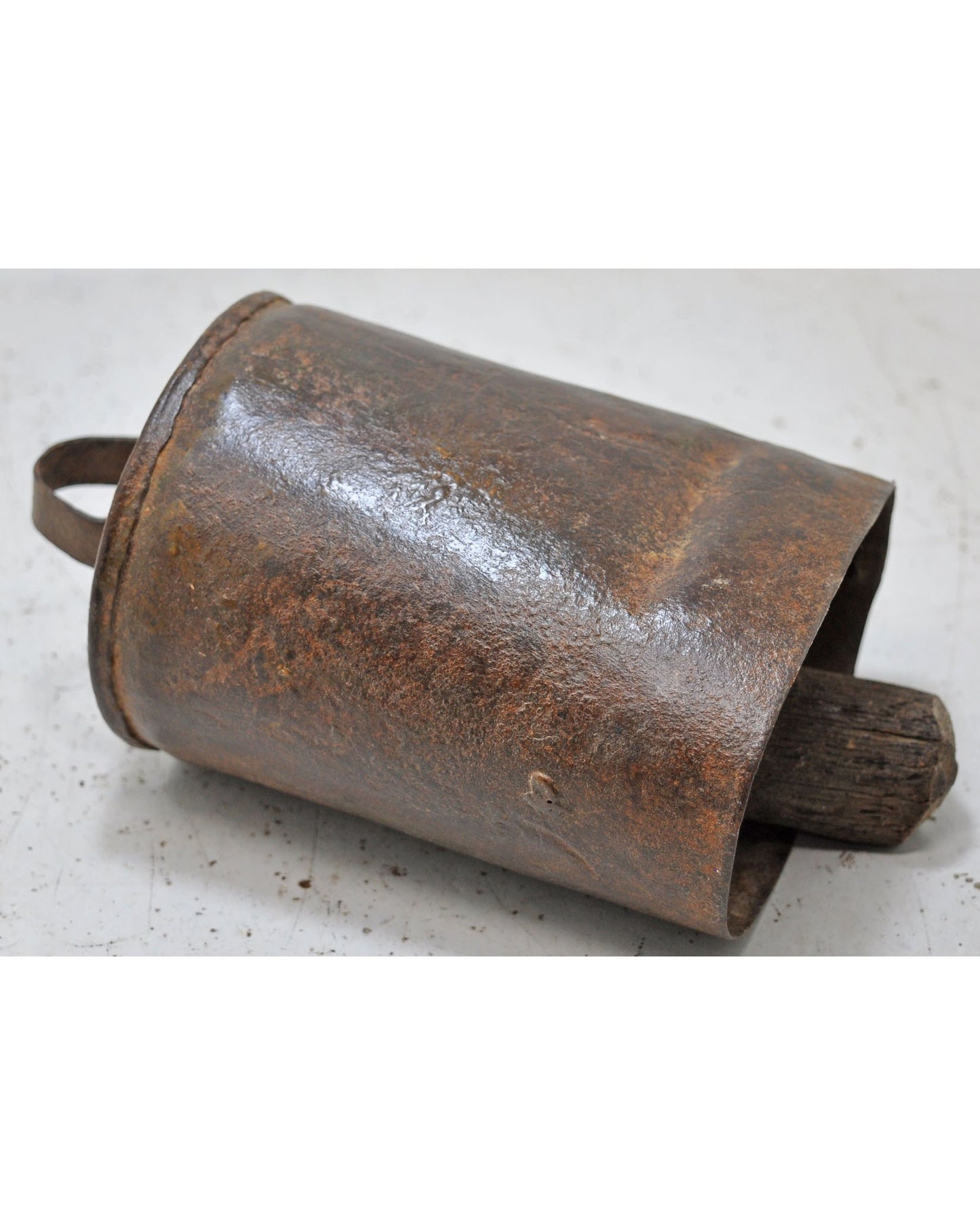 Antique Iron Animals Cow Bell Original Old Hand Crafted