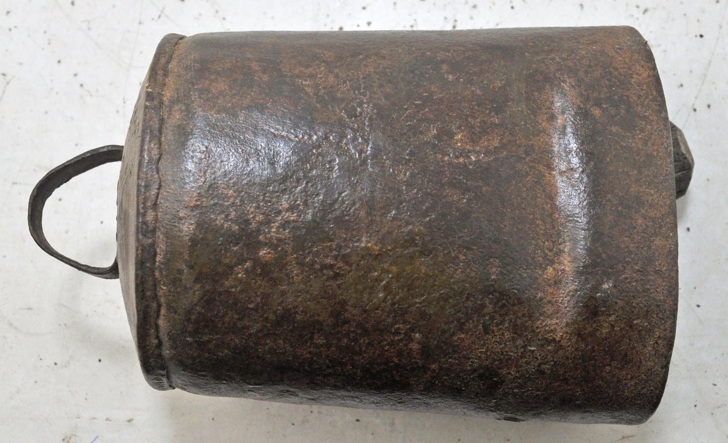 Antique Iron Animals Cow Bell Original Old Hand Crafted