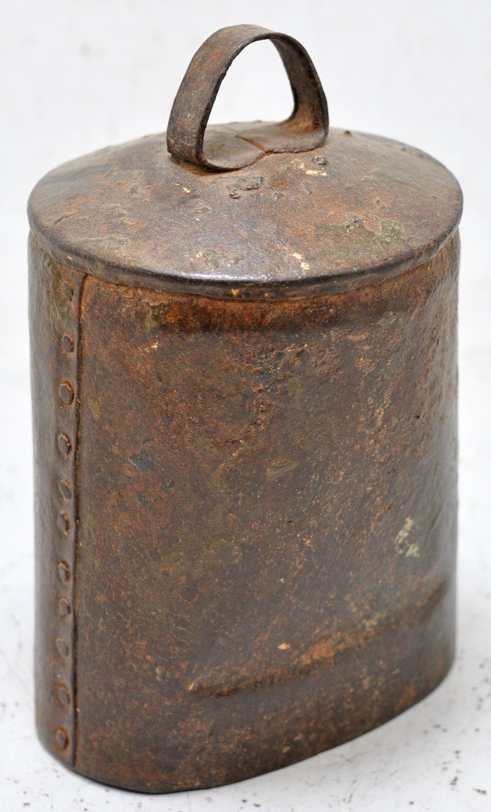 Antique Iron Animals Cow Bell Original Old Hand Crafted