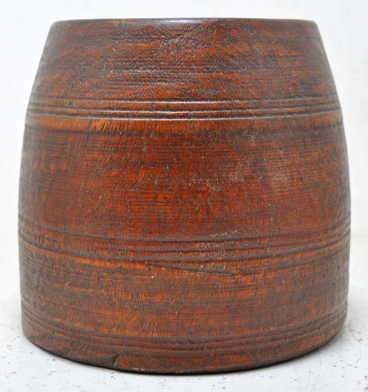 Antique Wooden Small Water Drinking Lota Pot Original Old Hand Carved