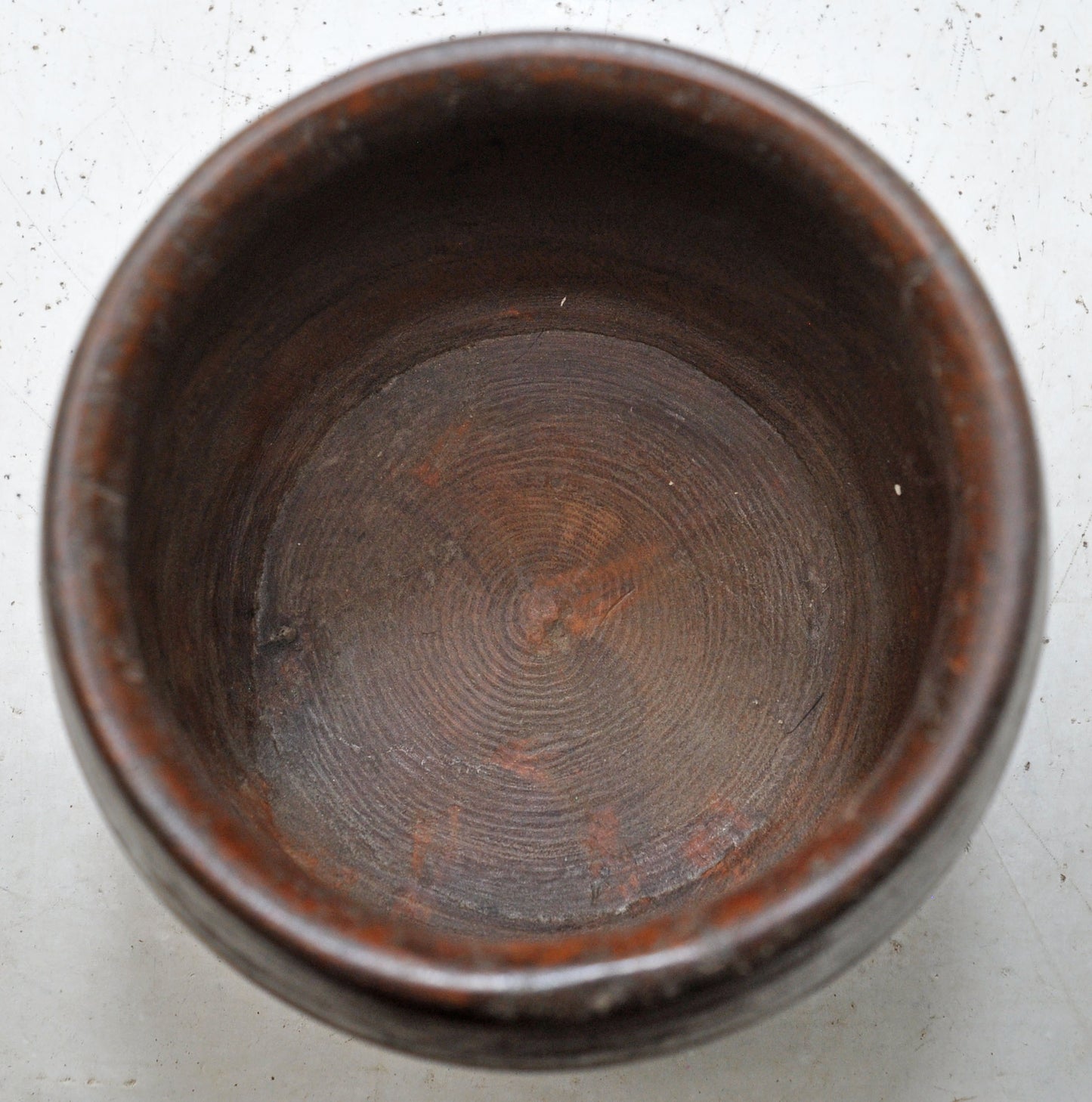 Antique Wooden Small Water Drinking Lota Pot Original Old Hand Carved