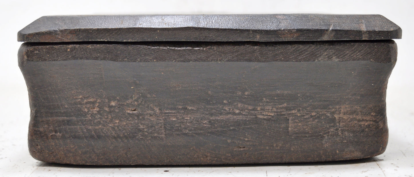 Antique Wooden Kitchenware Spice Box Original Old Hand Crafted Fine Interior