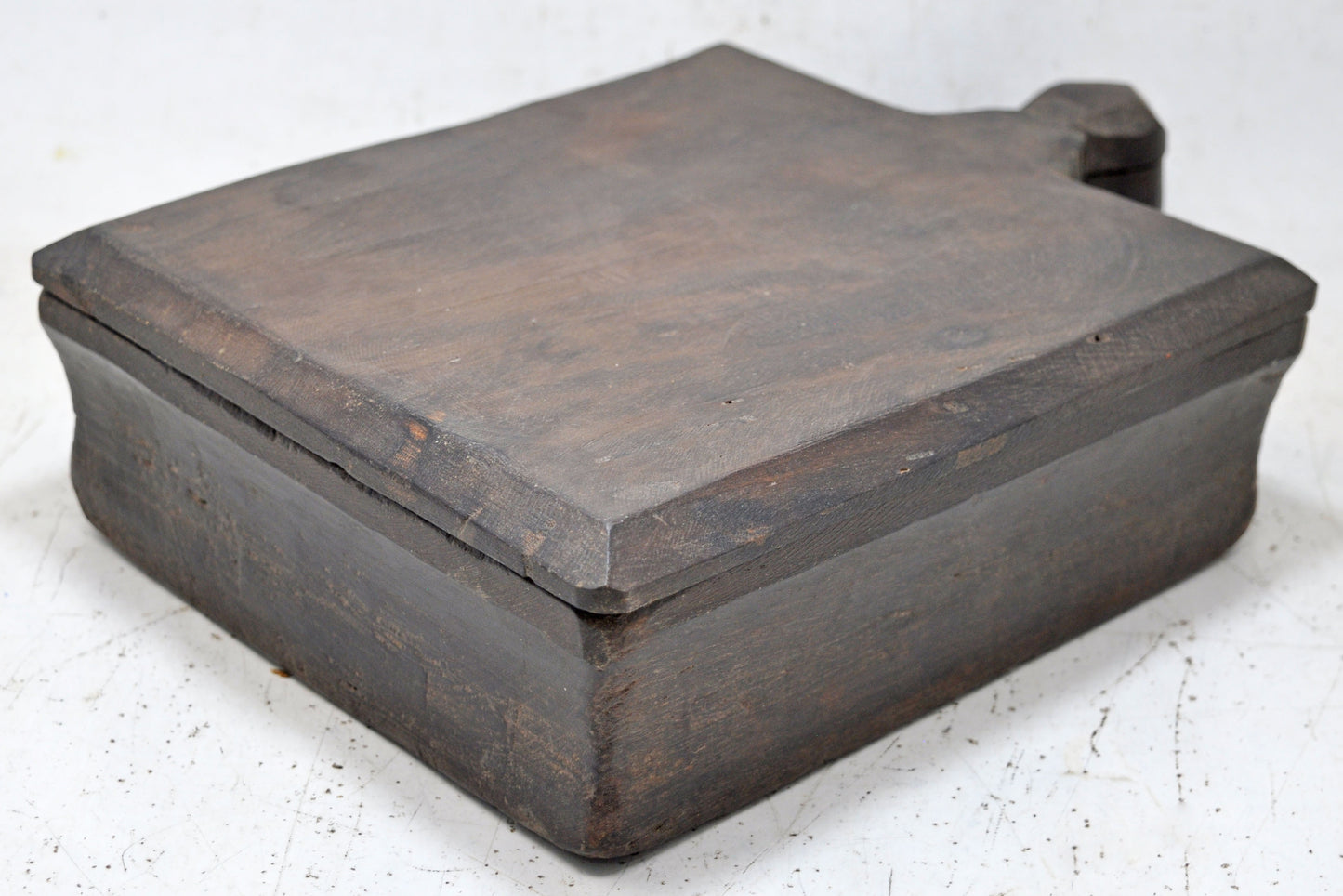 Antique Wooden Kitchenware Spice Box Original Old Hand Crafted Fine Interior