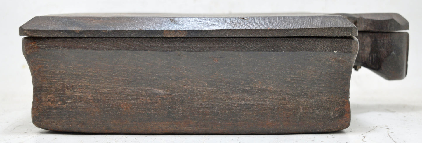 Antique Wooden Kitchenware Spice Box Original Old Hand Crafted Fine Interior
