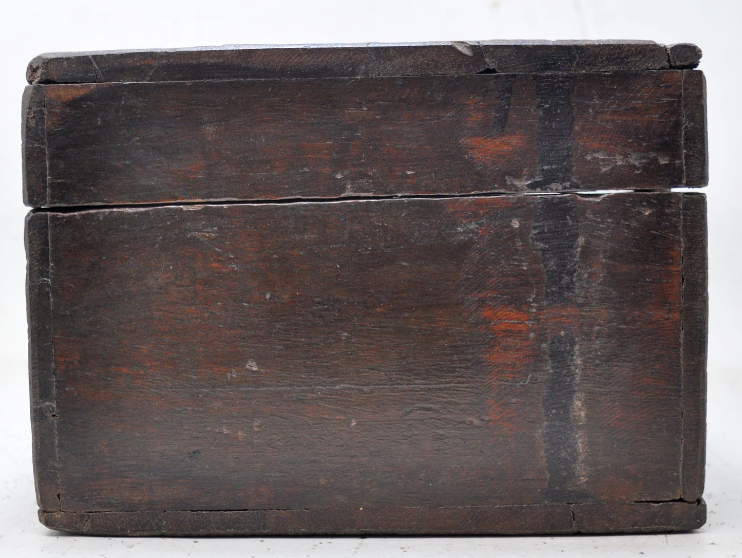 Antique Wooden Storage Chest Box Original Old Hand Crafted