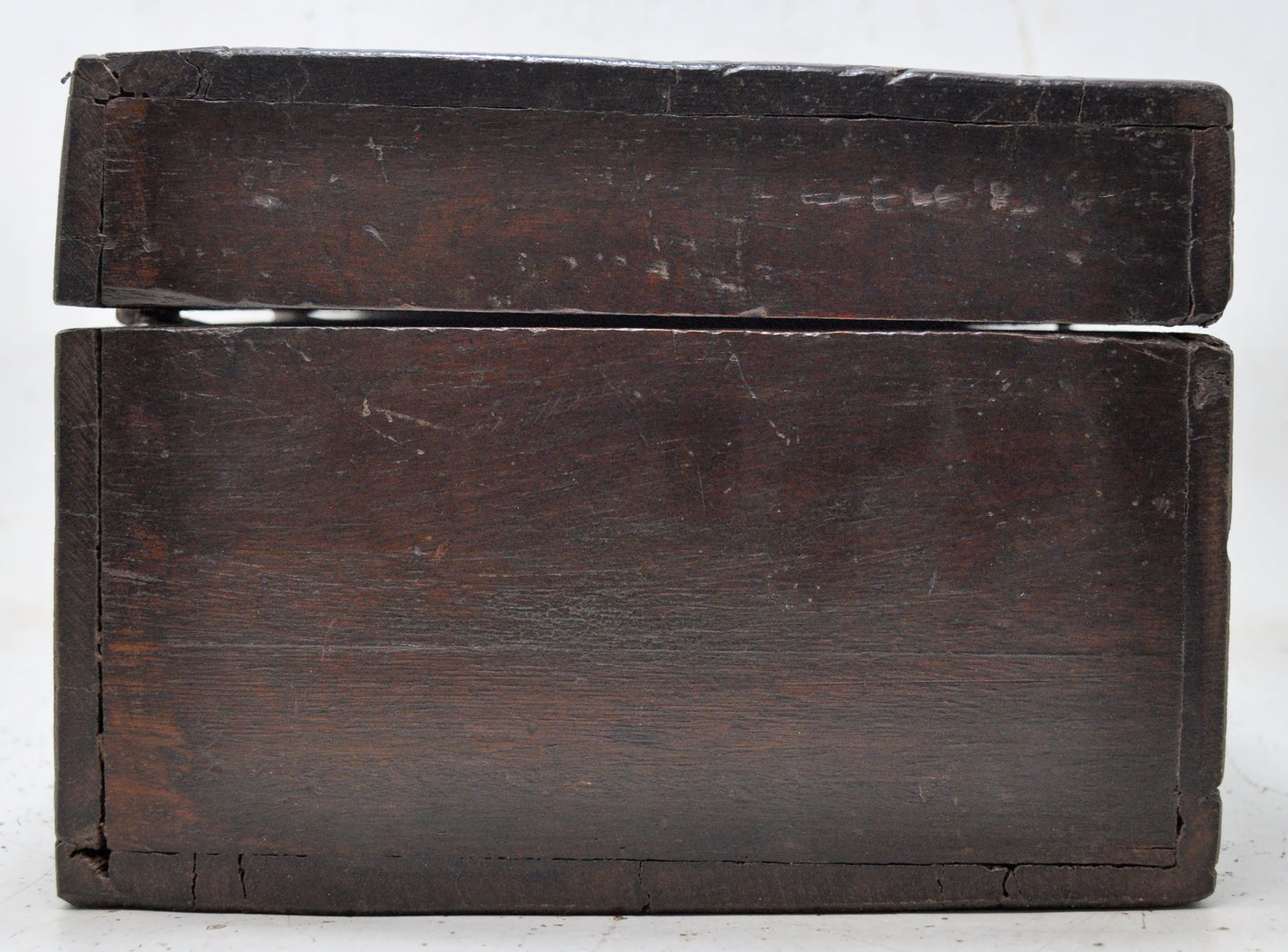 Antique Wooden Storage Chest Box Original Old Hand Crafted