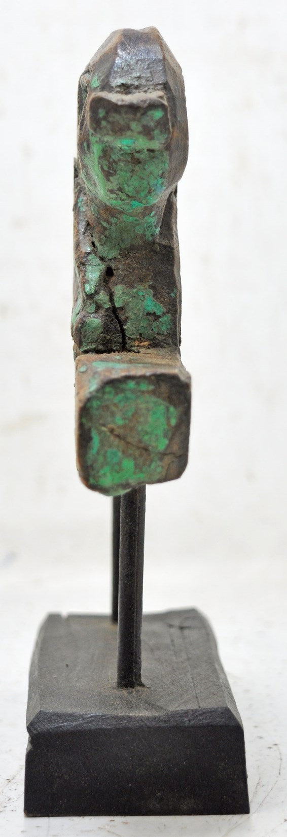 Antique Wooden Horse Head Bust Figurine Original Old Hand Carved