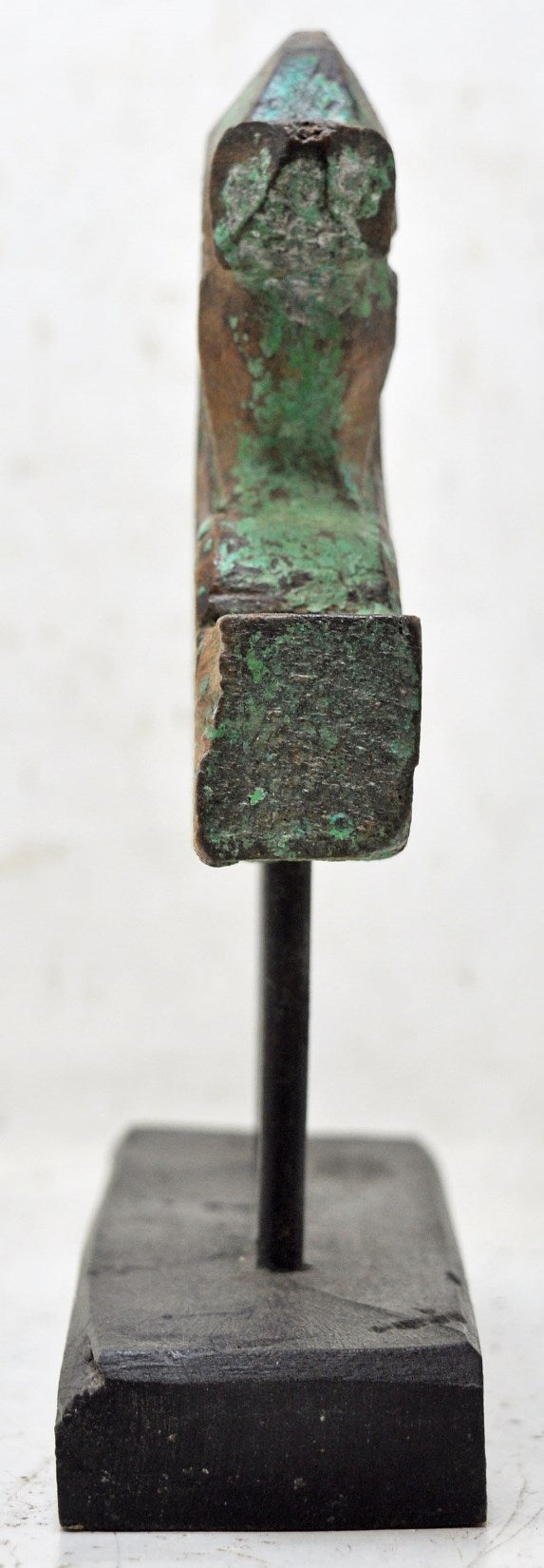 Antique Wooden Horse Head Bust Figurine Original Old Hand Carved