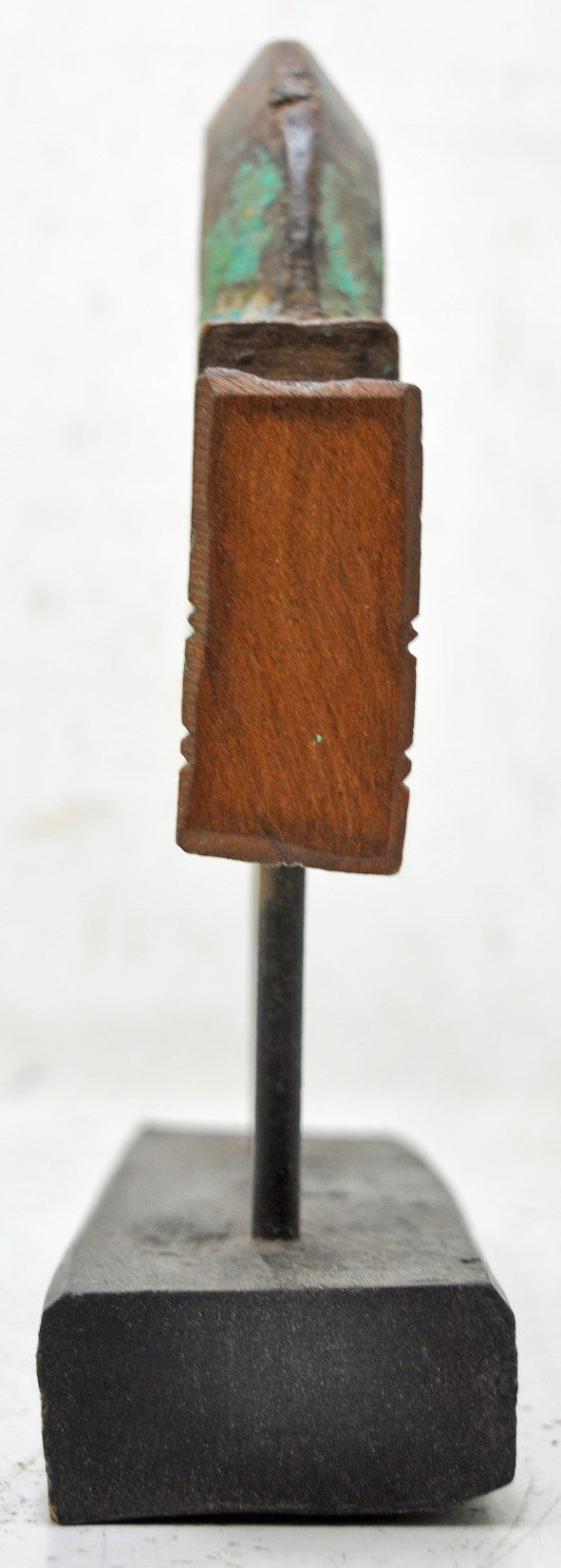 Antique Wooden Horse Head Bust Figurine Original Old Hand Carved