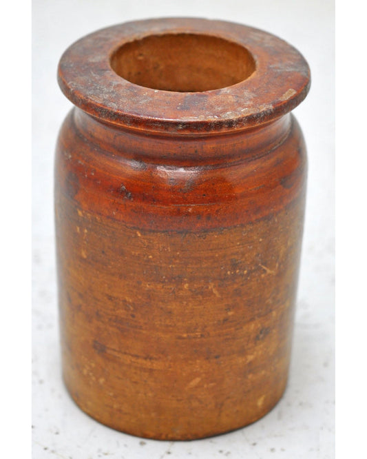 Antique Wooden Small Grain Measurement Paili Pot Original Old Hand Carved