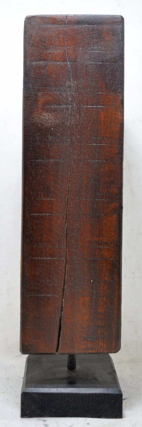 Antique Wooden Tall Elephant Bracket Figurine Original Old Fine Hand Carved