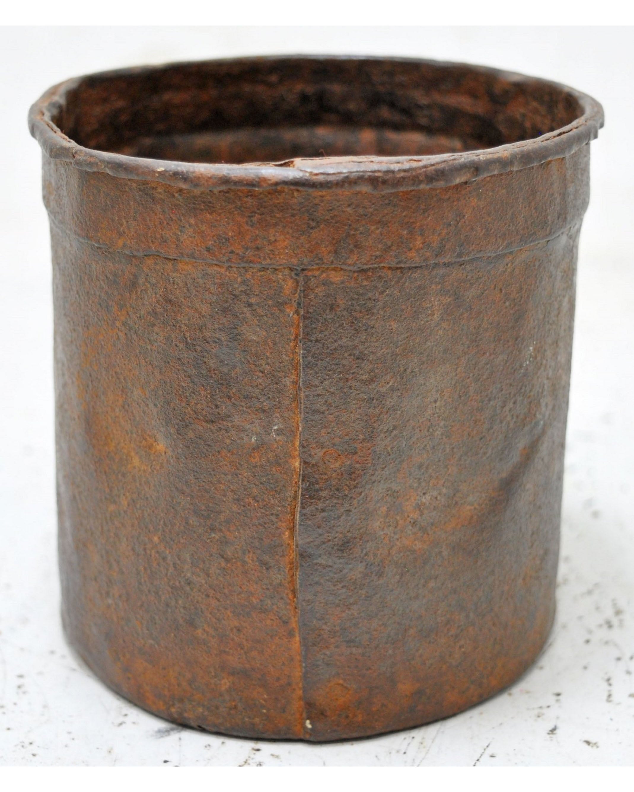 Antique Iron Grain Measurement Paili Pot Original Old Hand Crafted ...