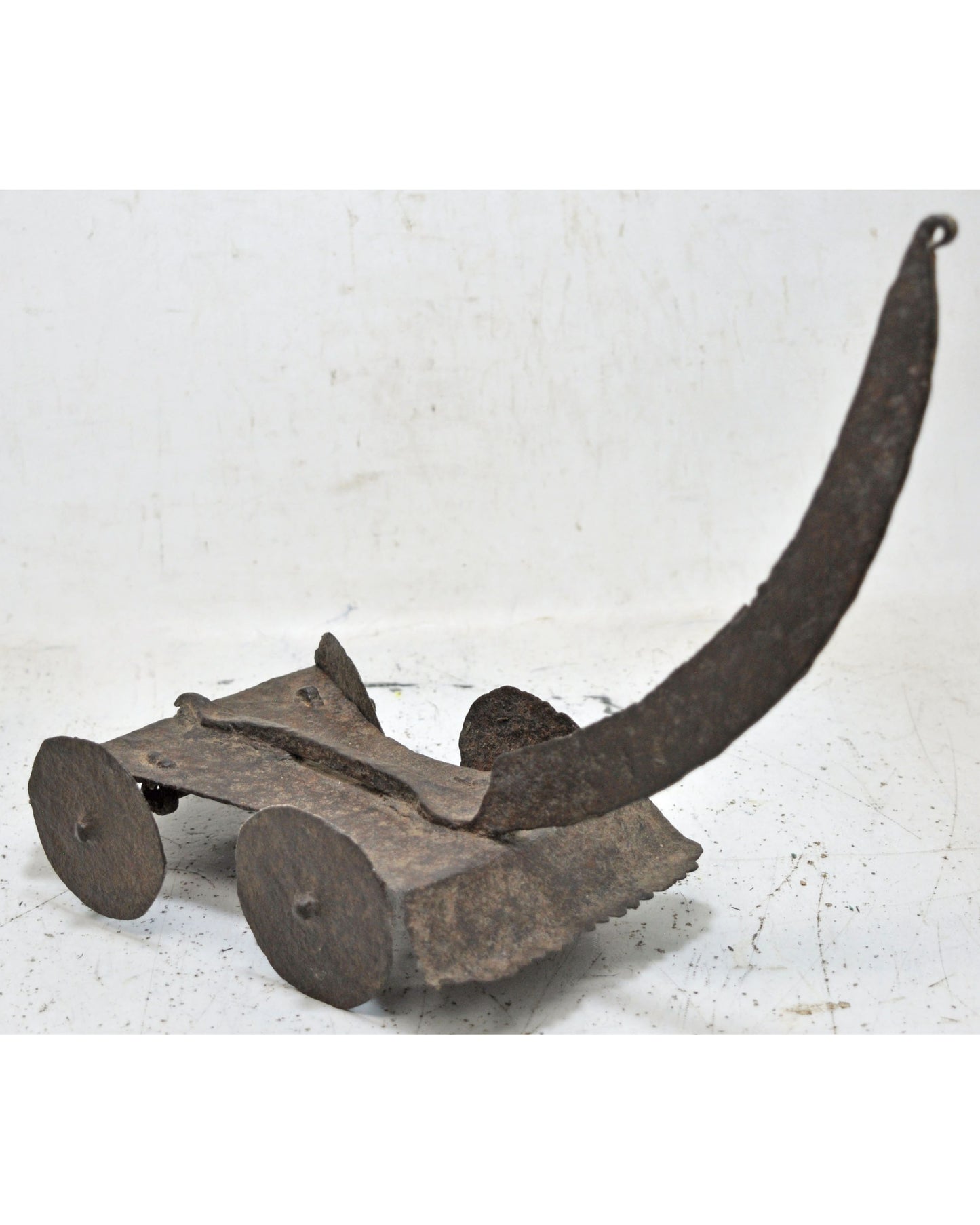 Antique Iron Kitchenware Vegetable Cutter Original Old Hand Crafted Engraved