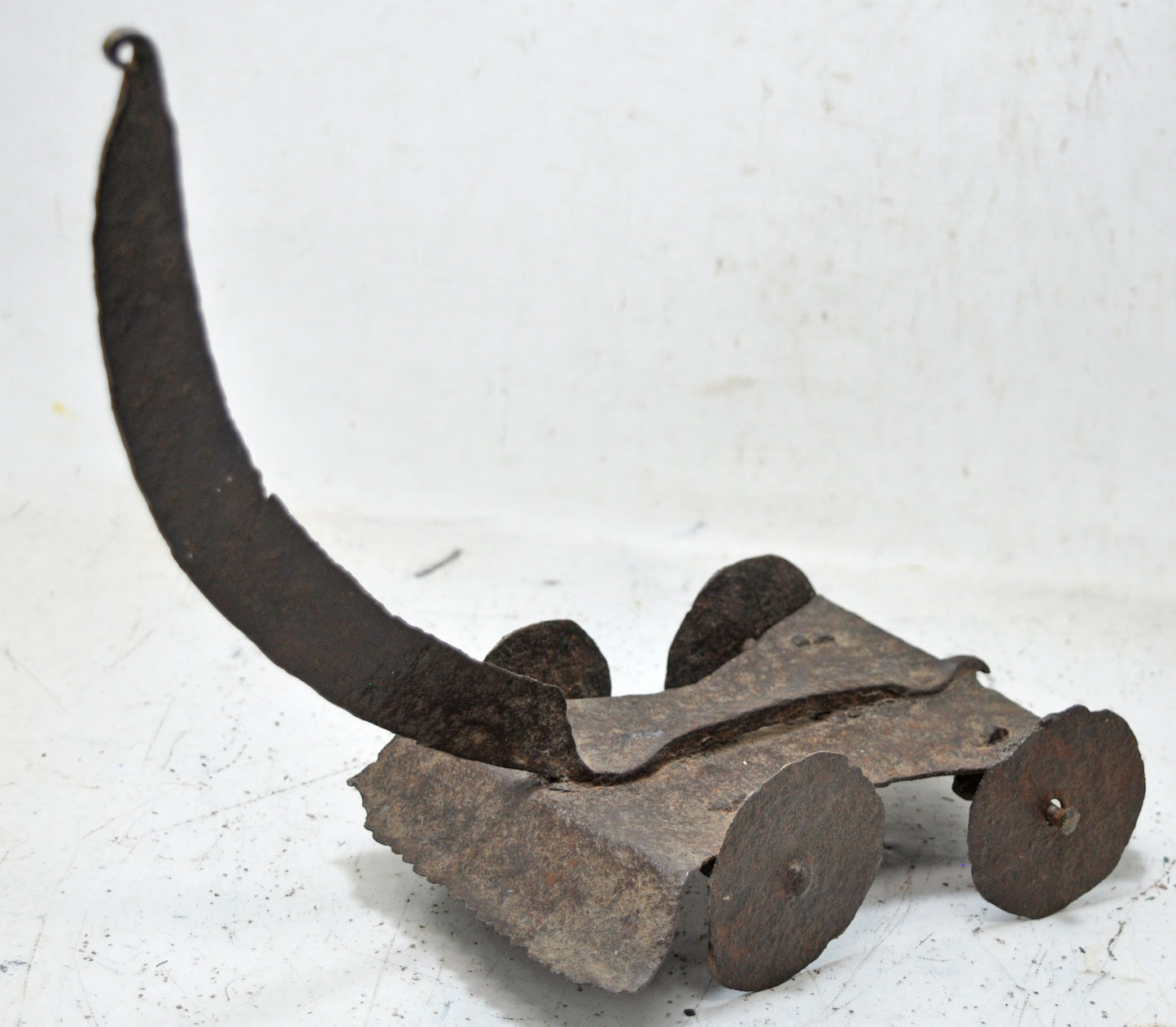 Antique Iron Kitchenware Vegetable Cutter Original Old Hand Crafted Engraved