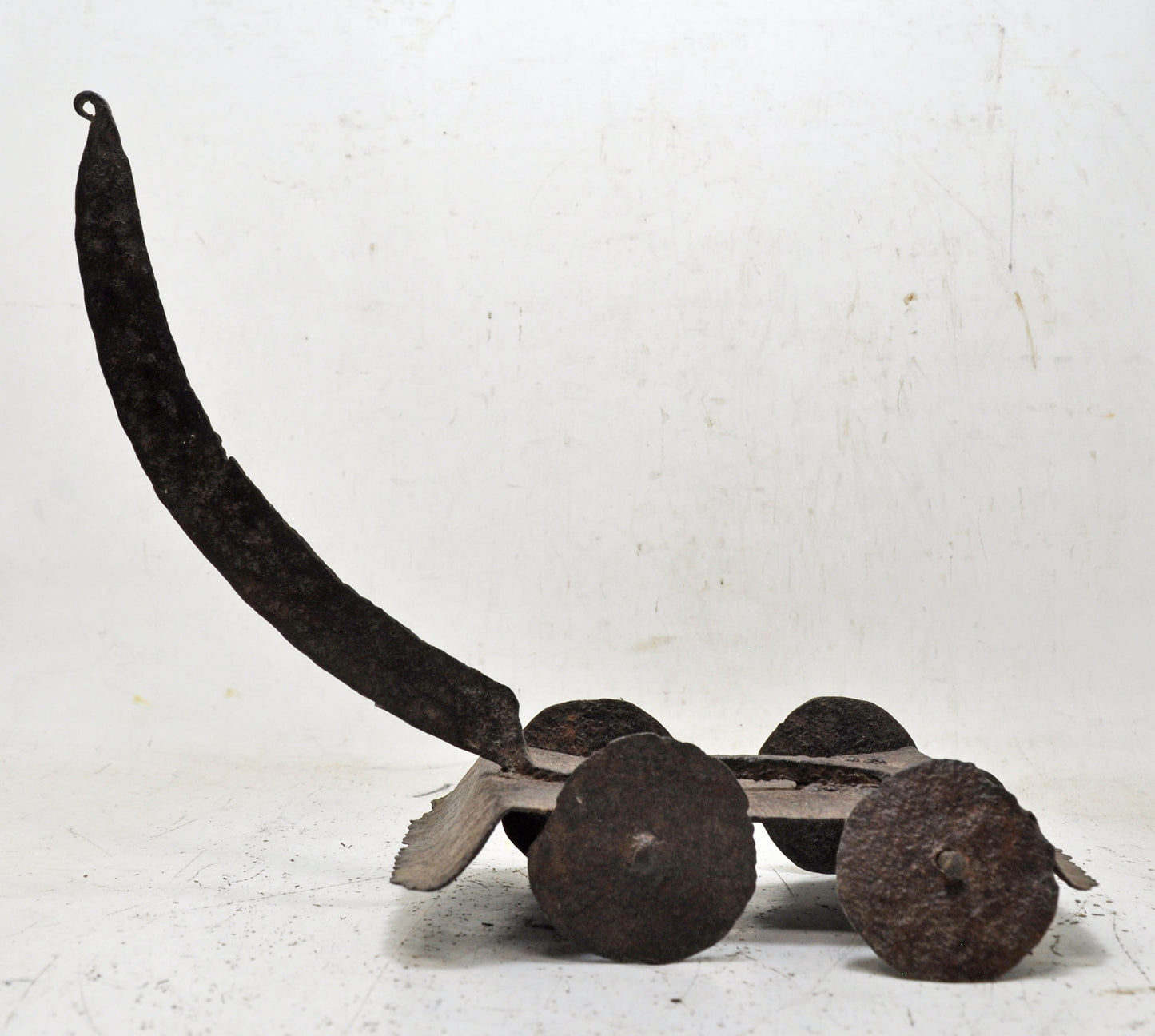 Antique Iron Kitchenware Vegetable Cutter Original Old Hand Crafted Engraved