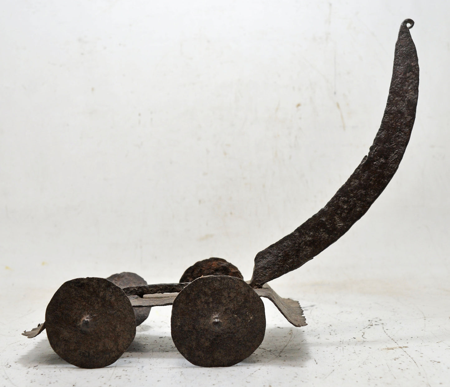 Antique Iron Kitchenware Vegetable Cutter Original Old Hand Crafted Engraved