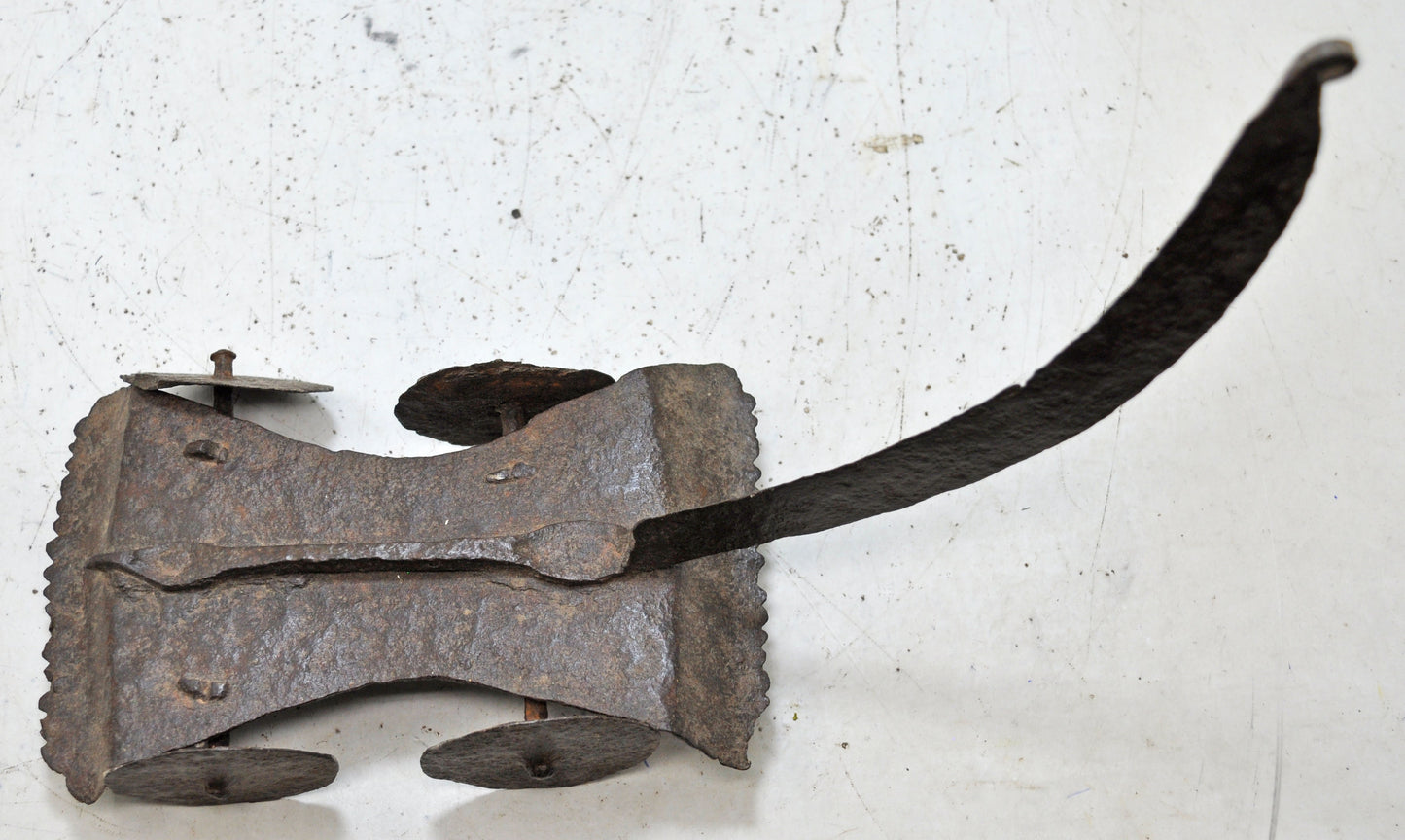 Antique Iron Kitchenware Vegetable Cutter Original Old Hand Crafted Engraved