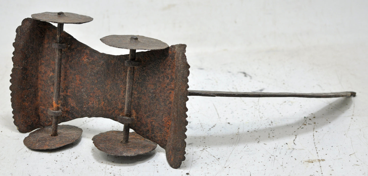 Antique Iron Kitchenware Vegetable Cutter Original Old Hand Crafted Engraved