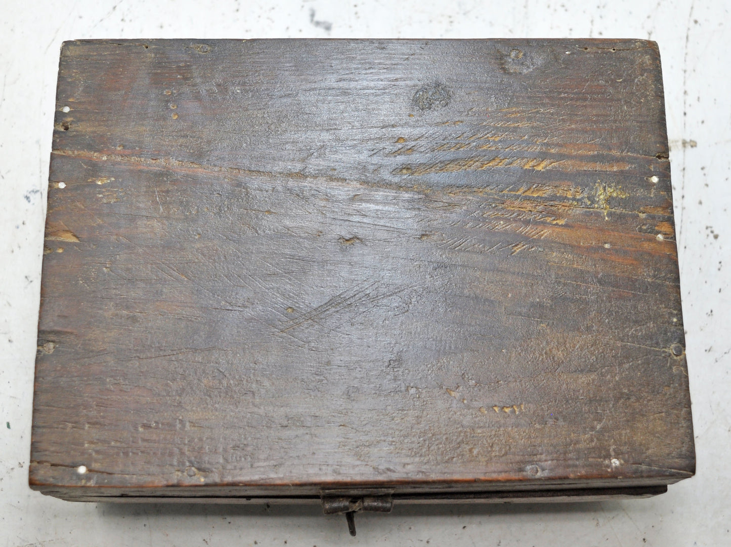 Antique Wooden Kitchenware Spice Box Original Old Hand Crafted