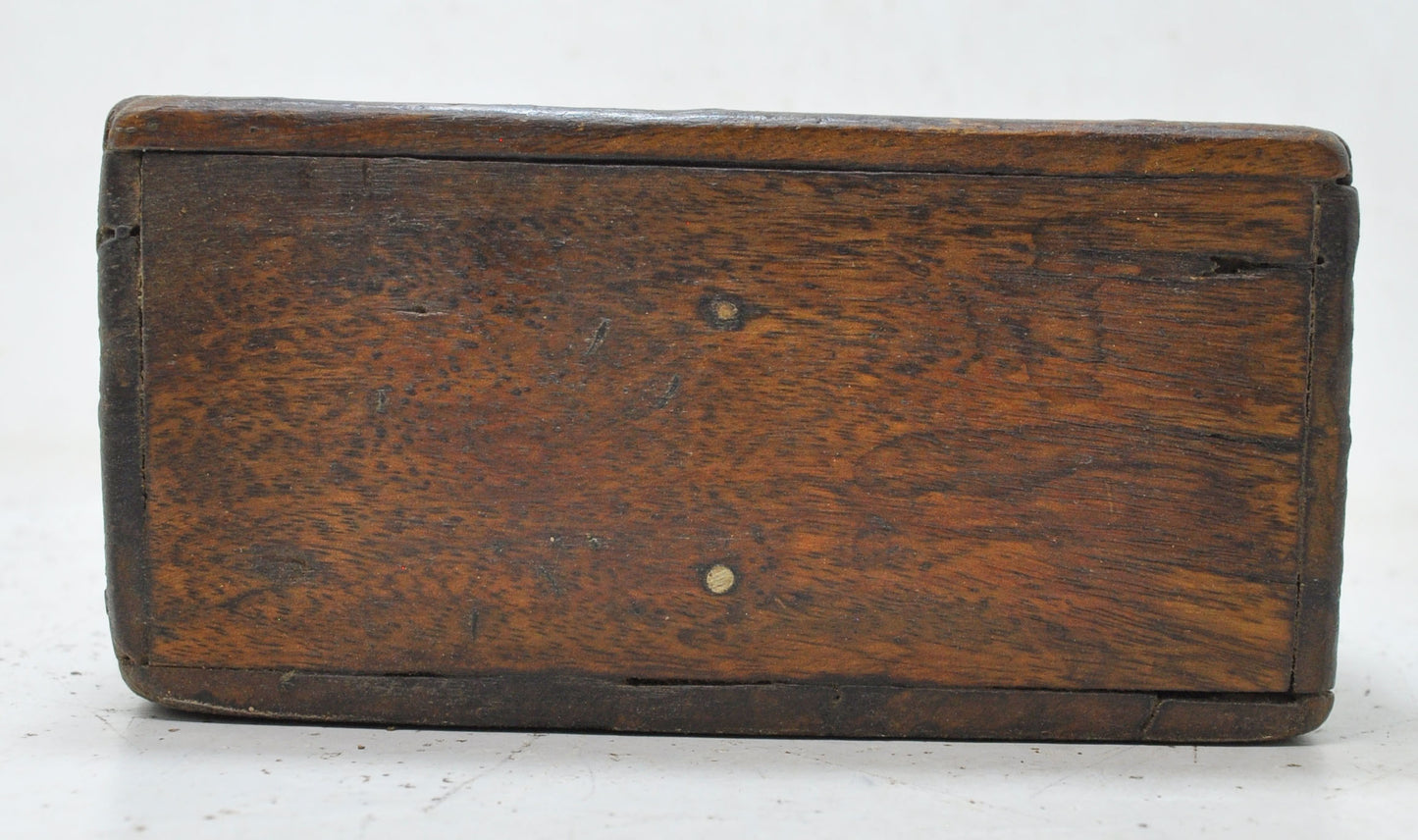 Antique Wooden Kitchenware Spice Box Original Old Hand Crafted